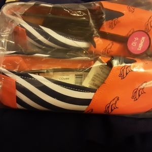 Women's Denver Broncos slip on shoes